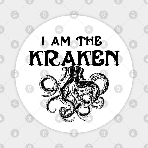 I am the kraken Magnet by TigrArt